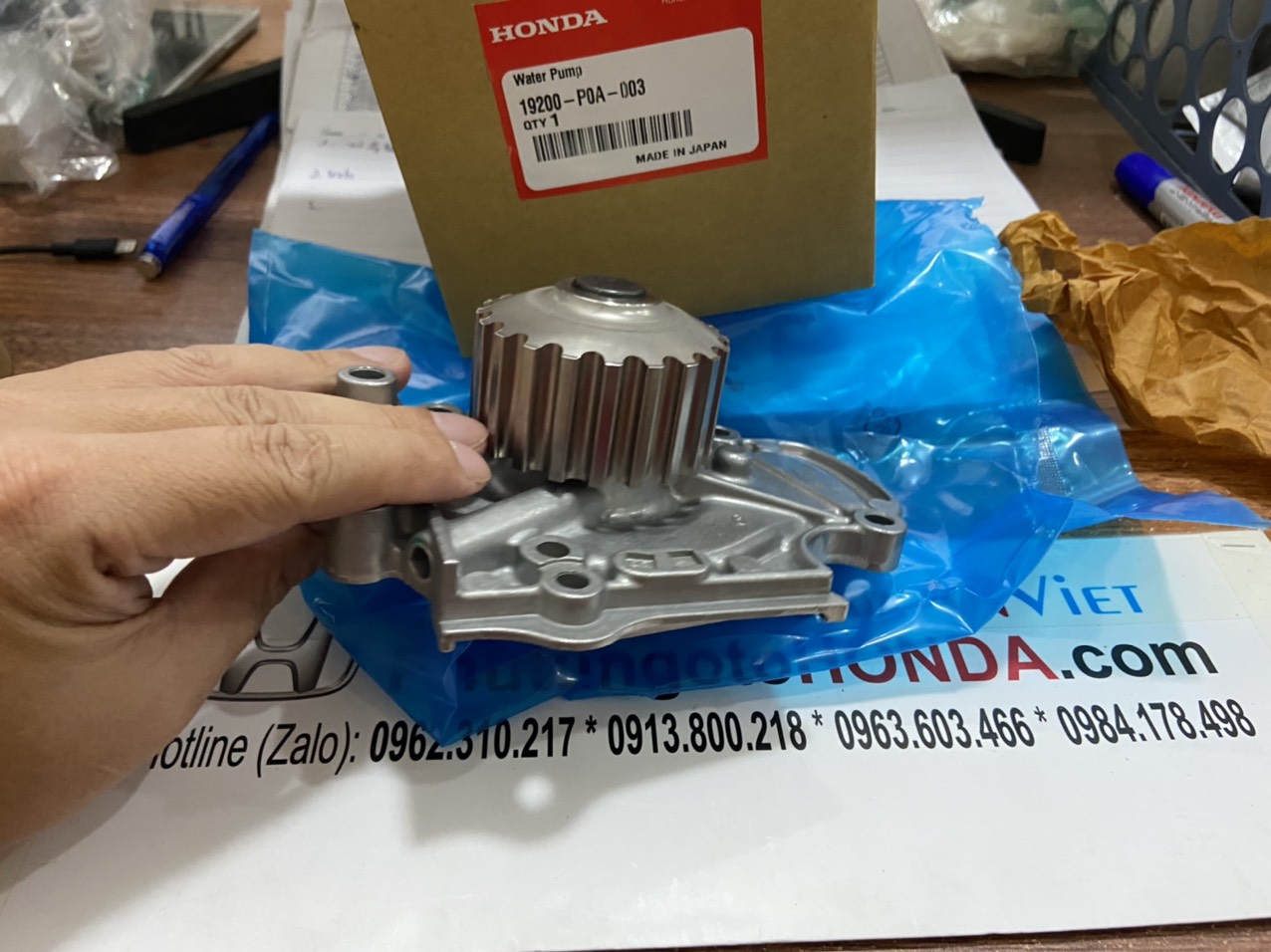 Bơm nước làm mát động cơ xe Honda ACCORD